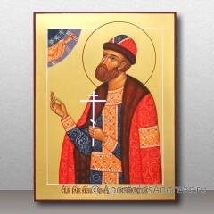 Икона Игорь Черниговский, благоверный князь, миниатюра № 3