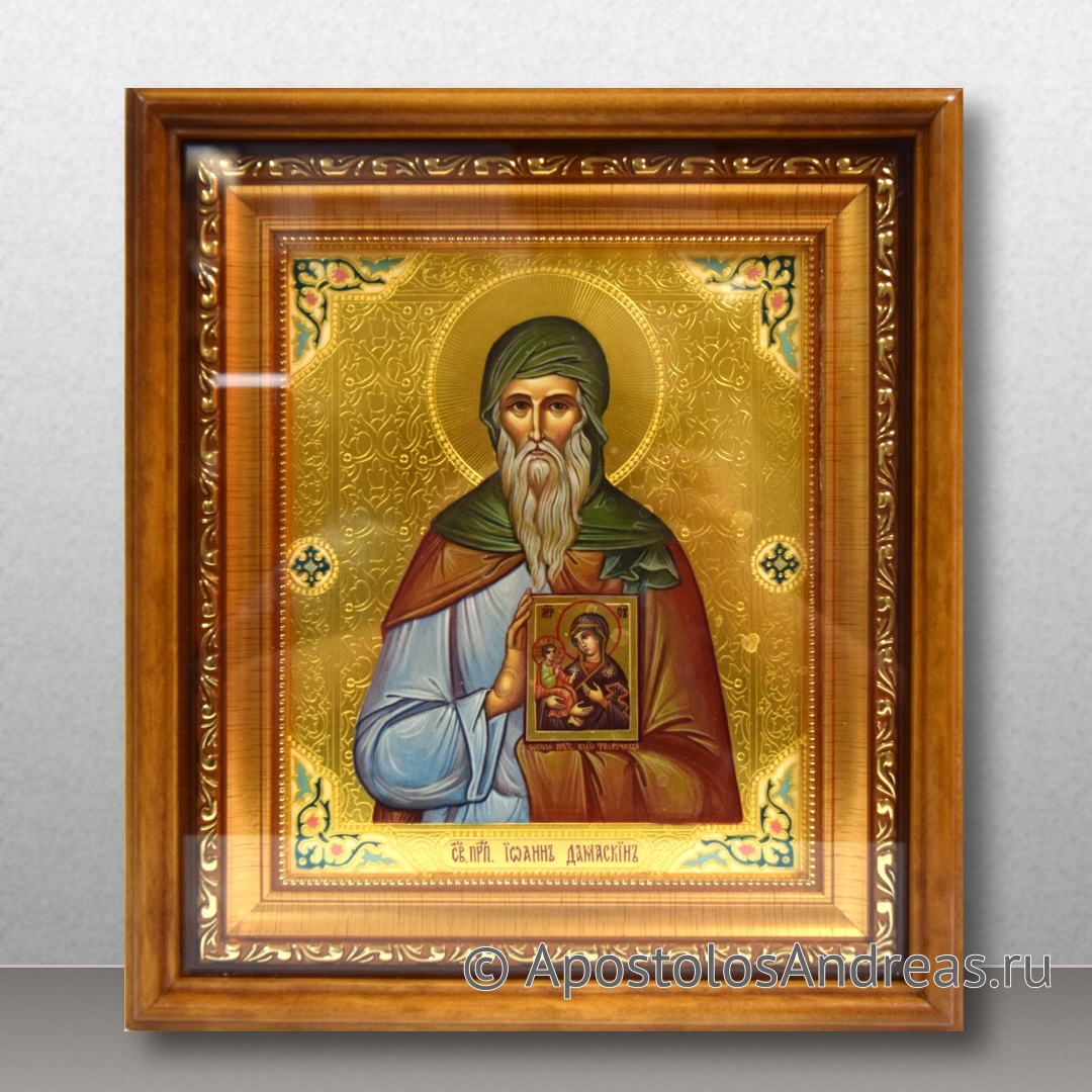 Икона Иоанн Дамаскин, преподобный | Образец № 1