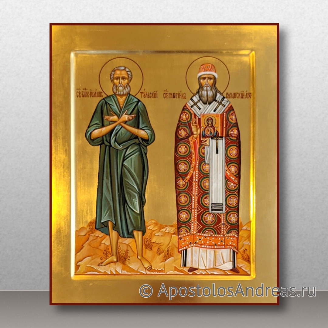 Икона Иоанн Тульский и Гавриил Рязанский | Образец № 1