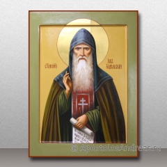 Икона Иов Ущельский, преподобный, миниатюра № 1