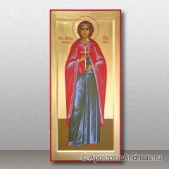 Икона Иулия Карфагенская, Корсиканская, дева, мученица (Юлия), миниатюра № 1