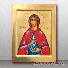 Икона Иулия Карфагенская, Корсиканская, дева, мученица (Юлия), миниатюра № 2