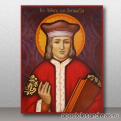 Икона Иво Хелори (Иво Бретонский), Ivo Helory (Ivo of Kermartin), миниатюра № 1