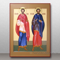 Икона Косма и Дамиан Асийские, бессребреники, миниатюра № 6