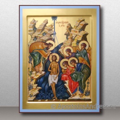 Икона Крещение Господне, миниатюра № 2