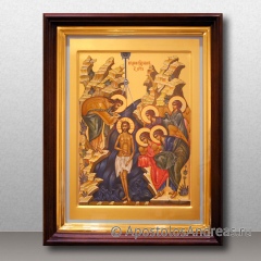 Икона Крещение Господне, миниатюра № 3