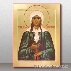 Икона Ксения Петербургская, блаженная, миниатюра № 2