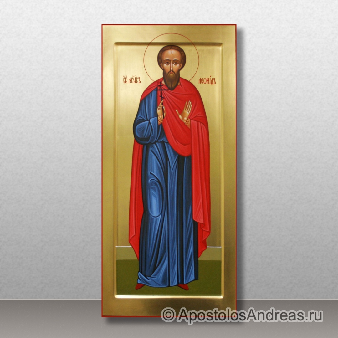 Икона Леонид Коринфский, мученик | Образец № 1