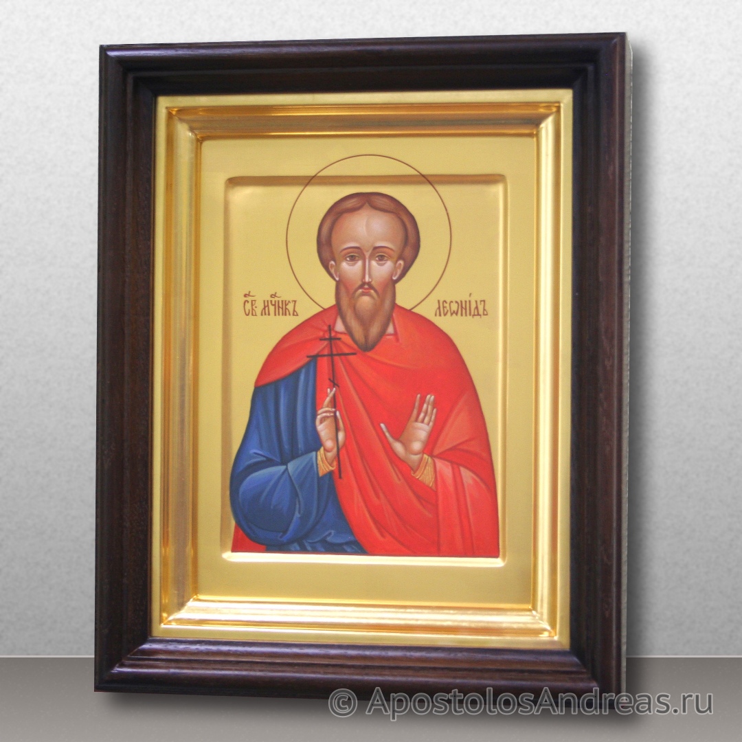Икона Леонид Коринфский, мученик | Образец № 2