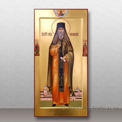 Мерная икона Лев Оптинский, с предстоящими, миниатюра № 8