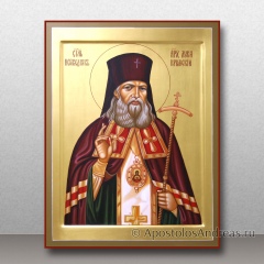 Икона Лука исповедник, Крымский с золочением фона, миниатюра № 30