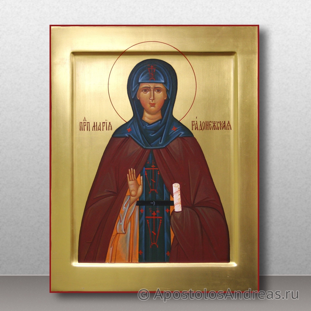Икона Мария Радонежская, преподобная | Образец № 1