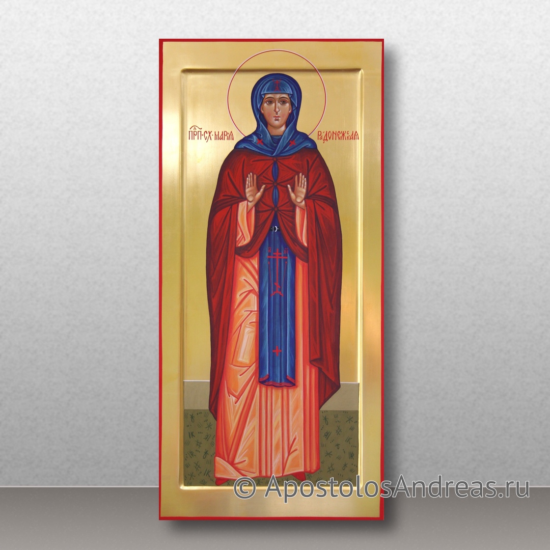 Икона Мария Радонежская, преподобная | Образец № 3