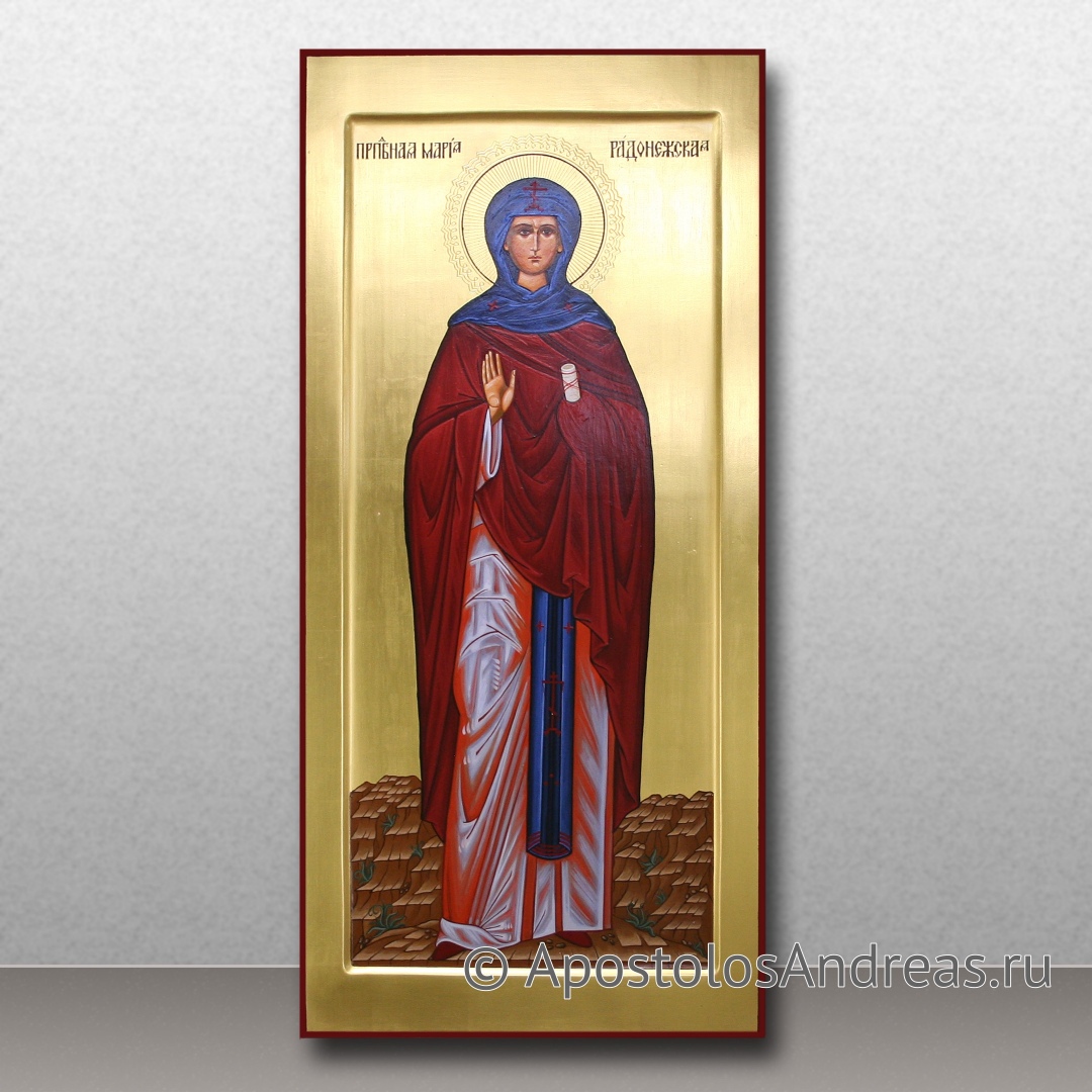 Икона Мария Радонежская, преподобная | Образец № 5