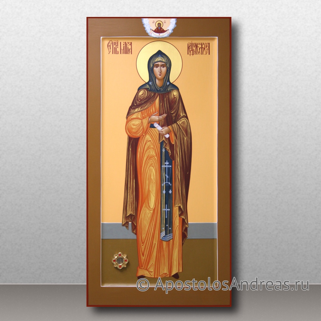 Икона Мария Радонежская, преподобная | Образец № 6