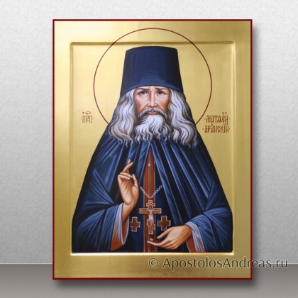 Рукописная икона Матфей Яранский, преподобный, иеромонах