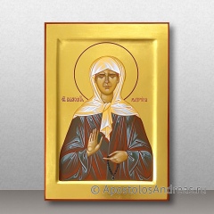 Икона Матрона Московская, блаженная, миниатюра № 17