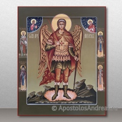 Икона Михаил Архангел, Архистратиг, миниатюра № 9