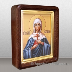 Икона Наталия мученица с золочением нимба, миниатюра № 13