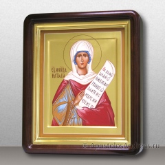 Икона Наталия Никомидийская с золочением фона, миниатюра № 14