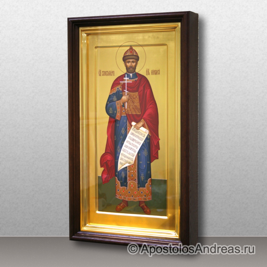 Икона Николай Романов, царь, страстотерпец | Образец № 2