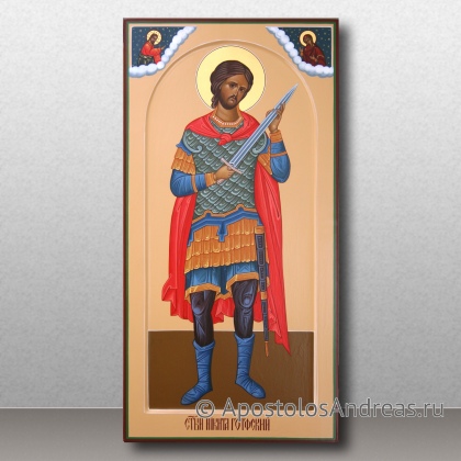 Рукописная икона Никита Готфский, Константинопольский, великомученик
