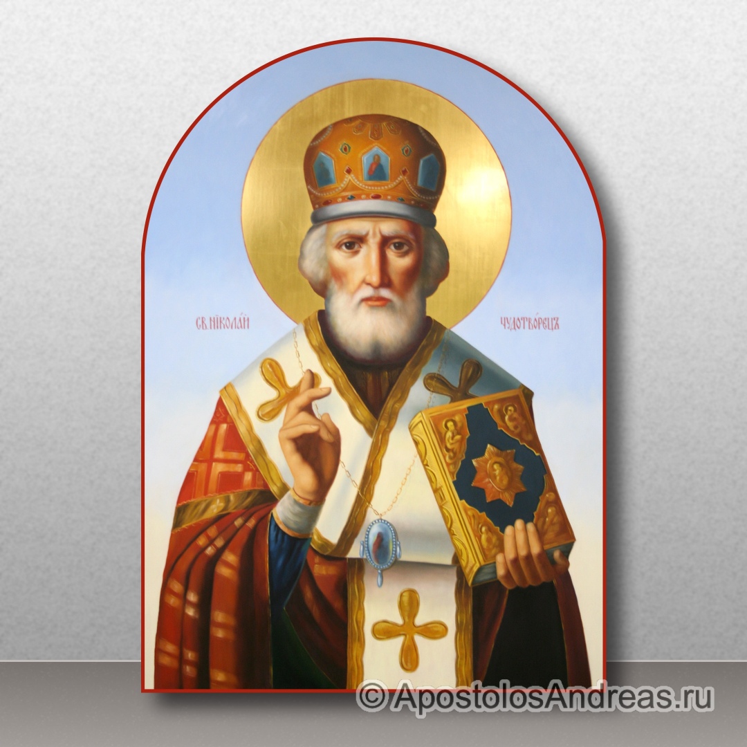 Икона Николай Мирликийский, чудотворец | Образец № 18