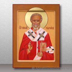 Икона Николай Мирликийский, чудотворец, миниатюра № 21
