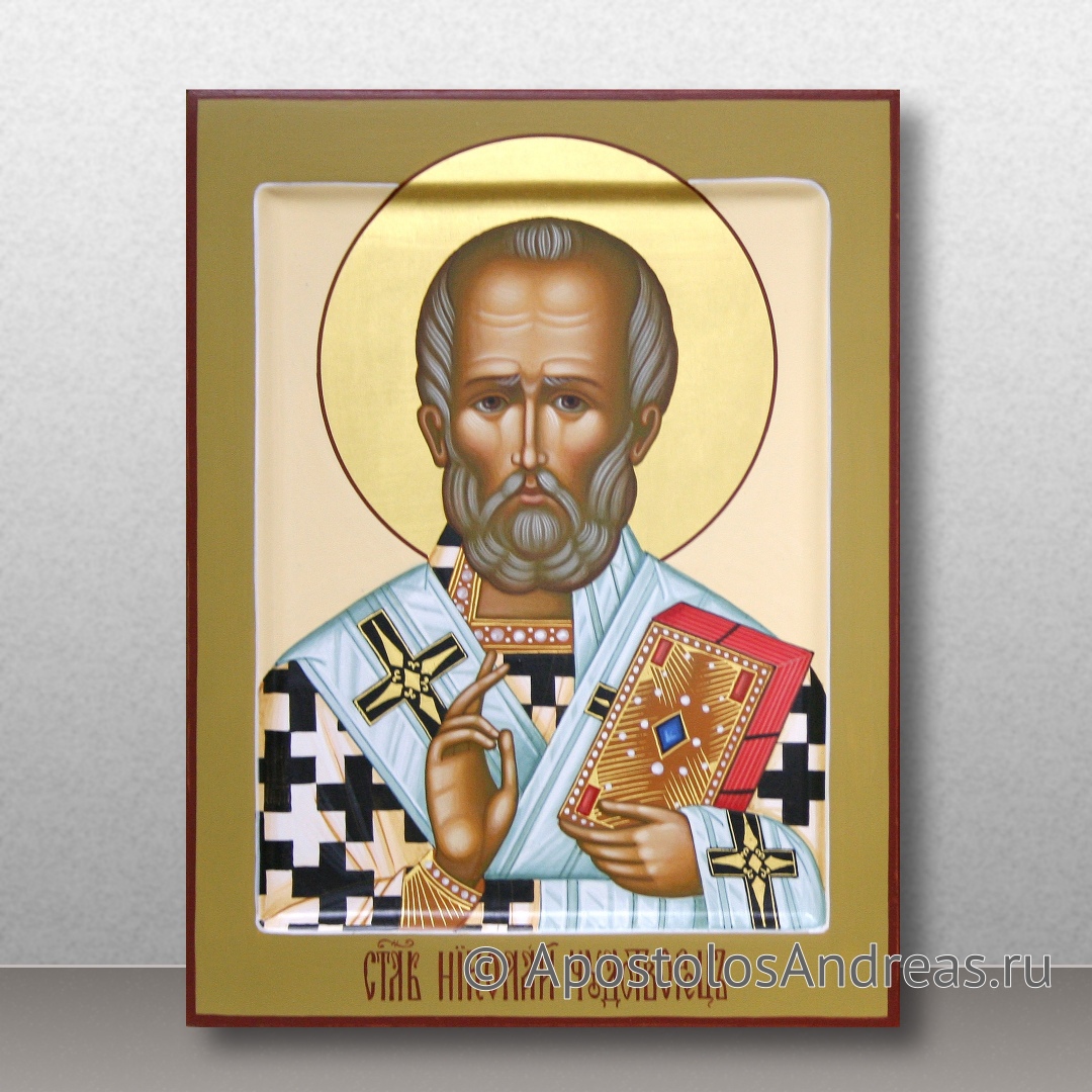 Икона Николай Мирликийский, чудотворец | Образец № 28