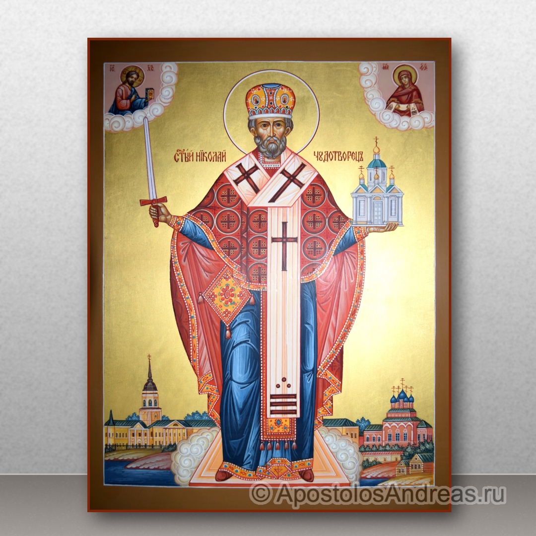 Икона Николай Мирликийский, чудотворец | Образец № 2