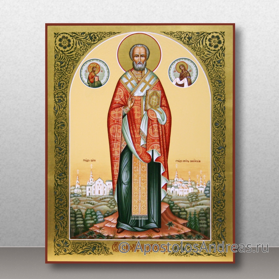 Икона Николай Мирликийский, чудотворец | Образец № 33