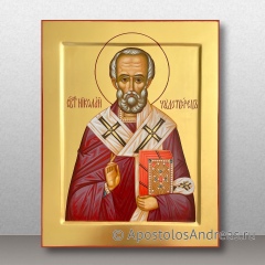 Икона Николай Мирликийский, чудотворец, миниатюра № 34