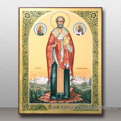 Икона Николай Мирликийский, чудотворец, миниатюра № 42