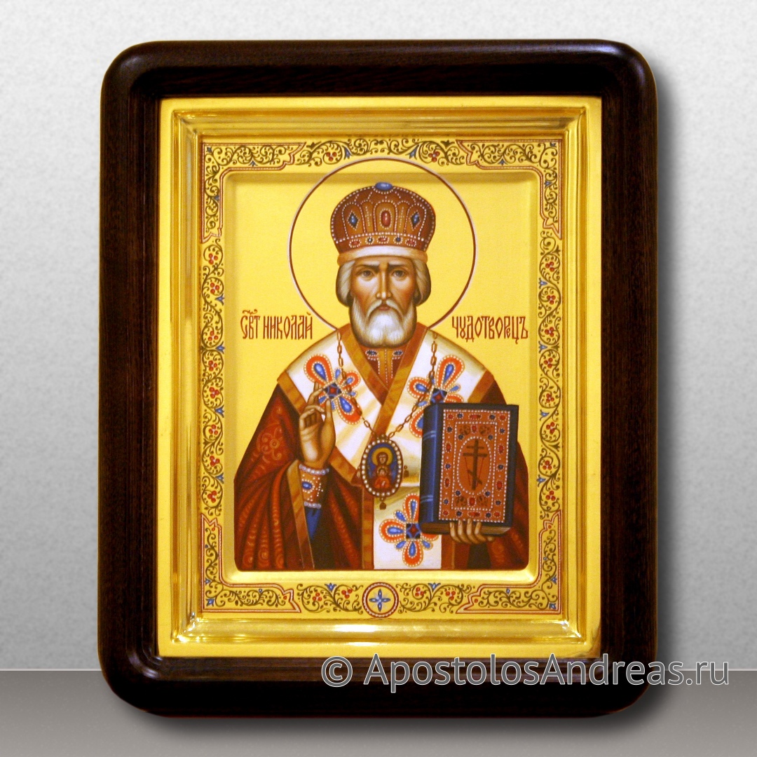 Икона Николай Мирликийский, чудотворец | Образец № 48