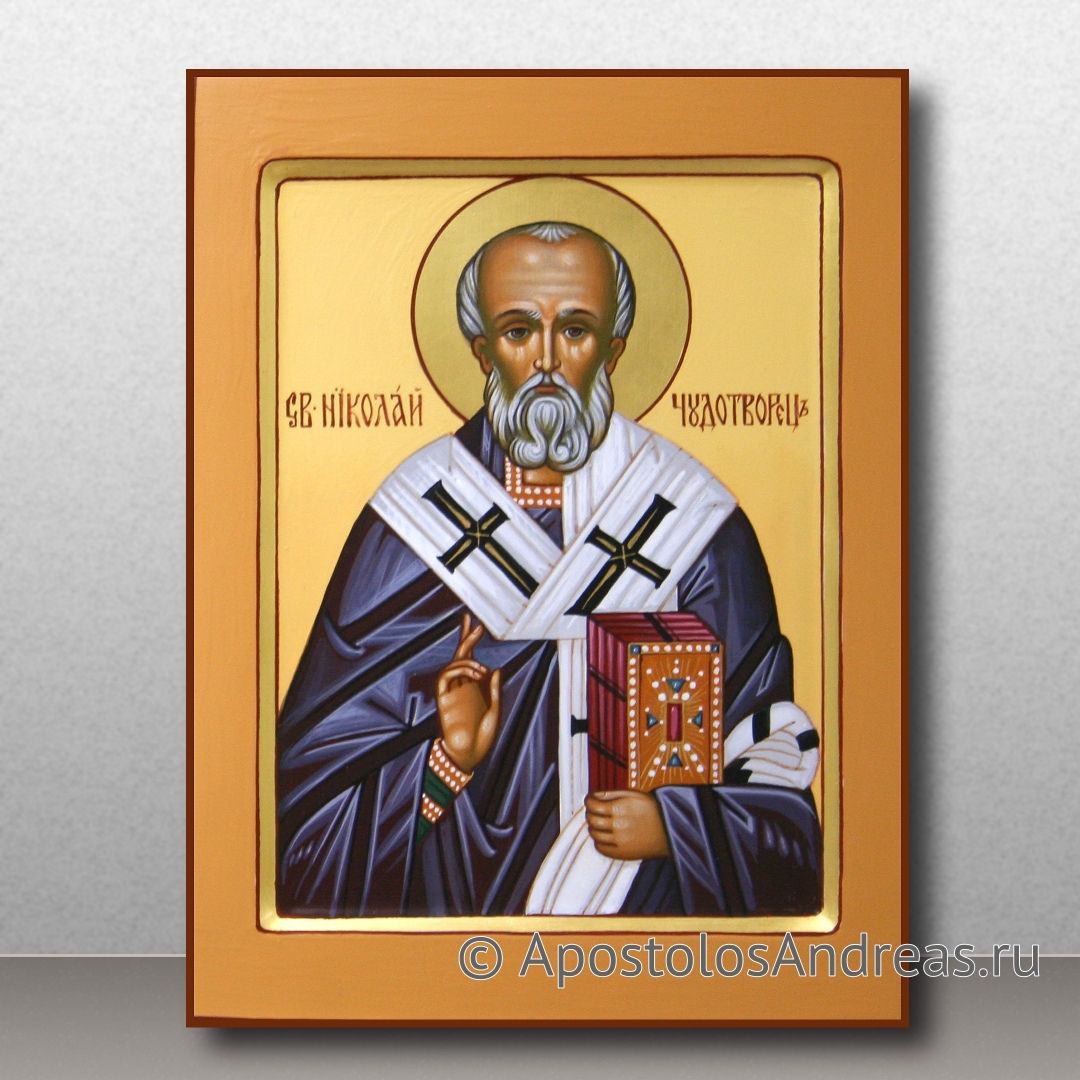 Икона Николай Мирликийский, чудотворец | Образец № 51