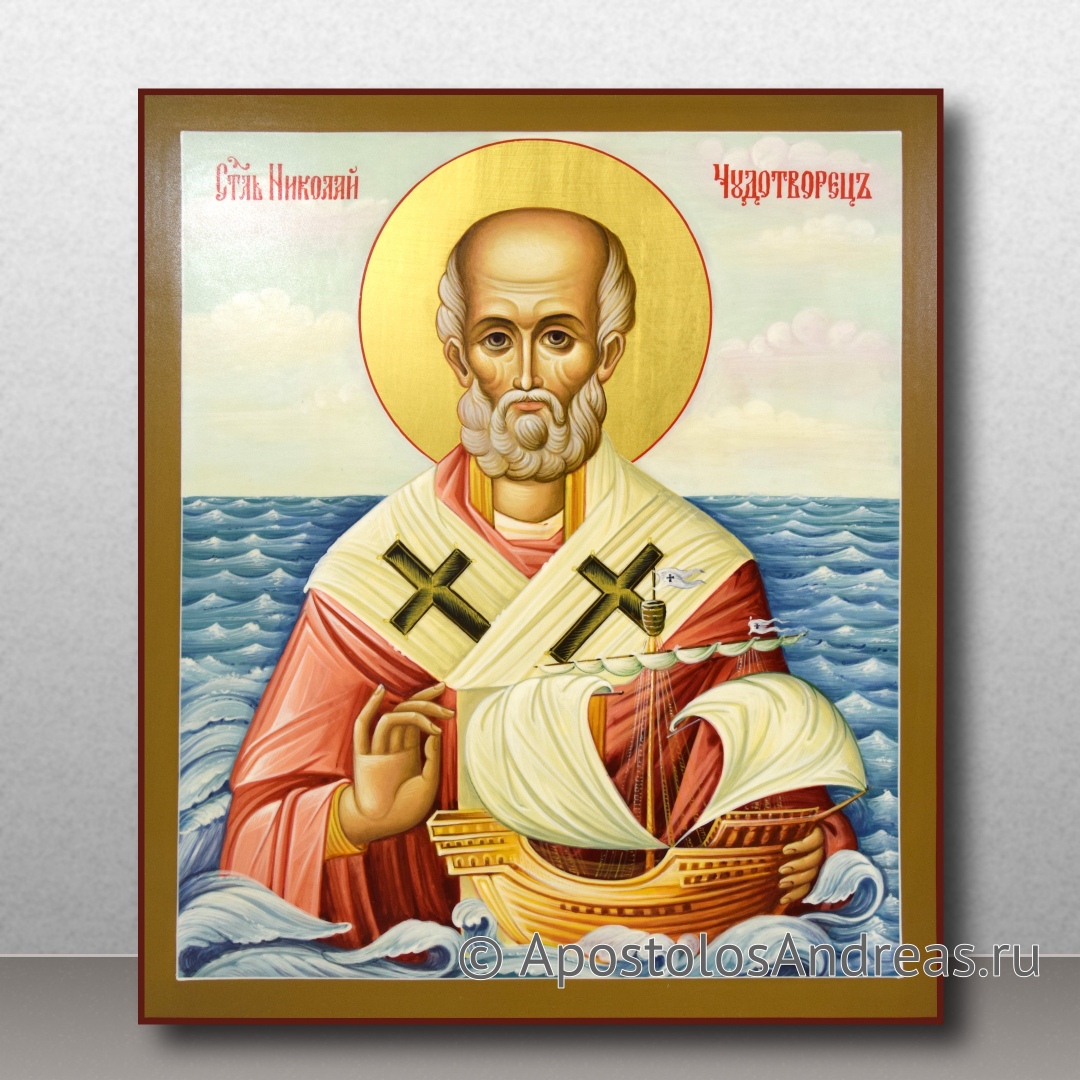 Икона Николай Мирликийский, чудотворец | Образец № 52