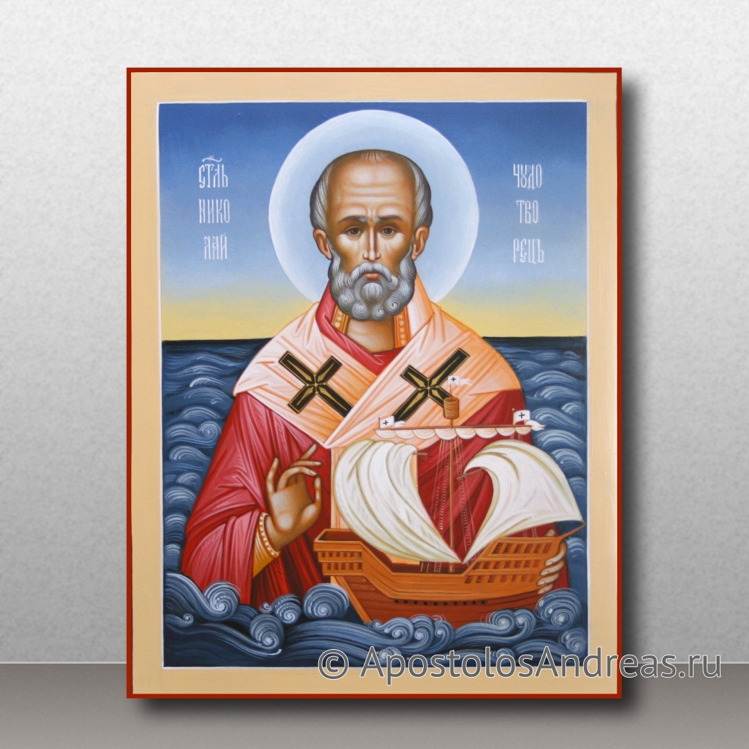 Икона Николай Мирликийский, чудотворец | Образец № 53