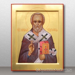 Икона Николай Мирликийский, чудотворец, миниатюра № 6