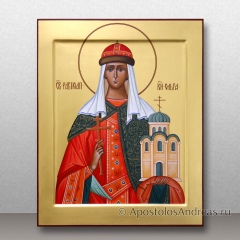 Икона Ольги равноапостольной, княгини, миниатюра № 15