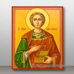 Икона Пантелеймон целитель, великомученик, миниатюра № 11