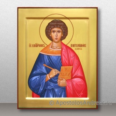 Икона Пантелеймон целитель, великомученик, миниатюра № 18