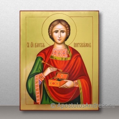 Икона Пантелеймон целитель, великомученик, миниатюра № 20
