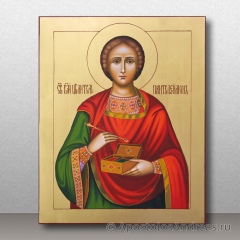 Икона Пантелеймон целитель, великомученик, миниатюра № 5