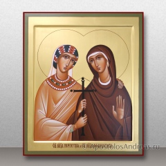 Икона в киоте Святые Перпетуя и Фелицитата Карфагенские, миниатюра № 2