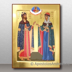 Икона Петр и Феврония Муромские, чудотворцы, миниатюра № 25