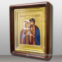 Икона Петр и Феврония Муромские, чудотворцы, миниатюра № 28