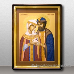 Икона Петр и Феврония Муромские, чудотворцы, миниатюра № 31