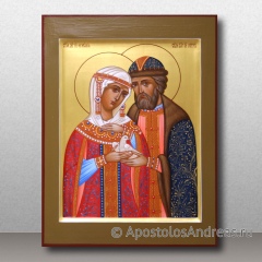 Икона Петр и Феврония Муромские, чудотворцы, миниатюра № 34