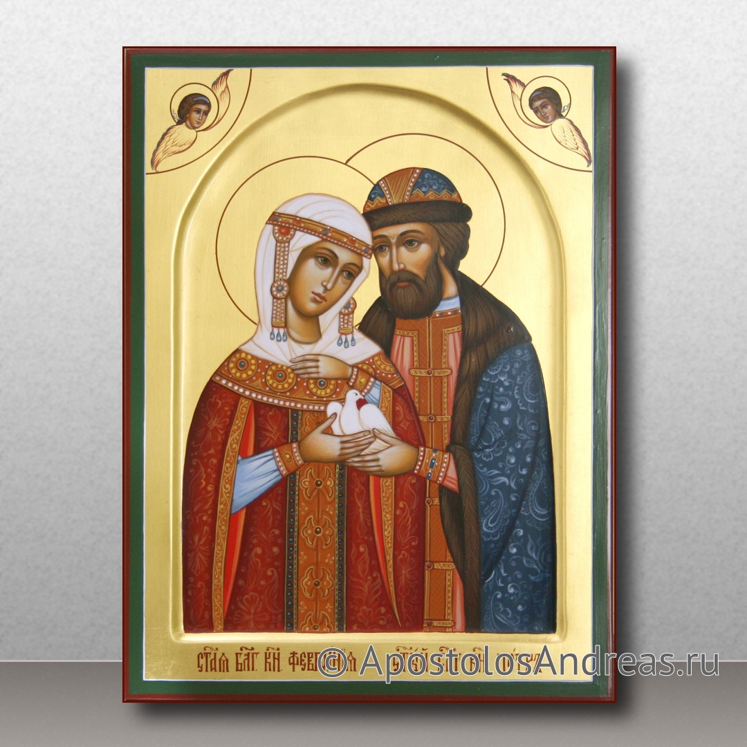 Икона Петр и Феврония Муромские, чудотворцы | Образец № 40