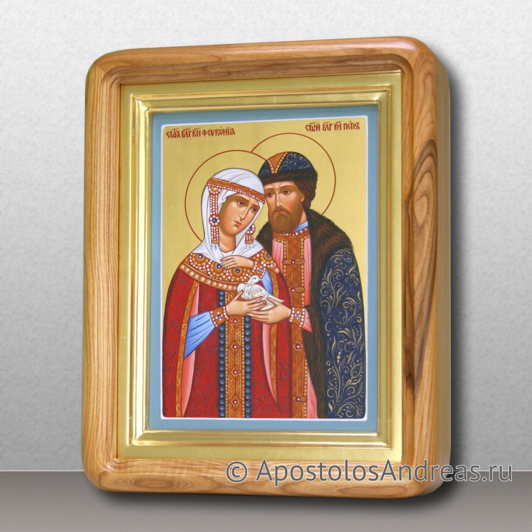 Икона Петр и Феврония Муромские, чудотворцы | Образец № 43